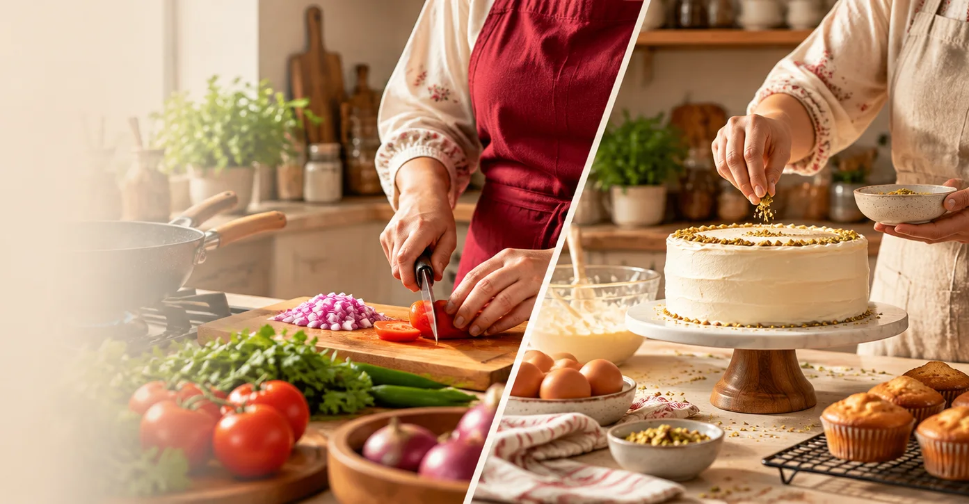 ARONISA cooking and dessert classes