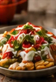 Papri Chaat with Imli Ki Chutney