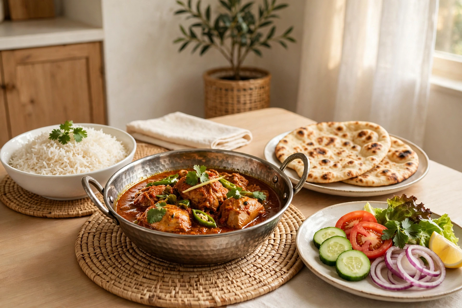 Karahi at Home, Step by Step